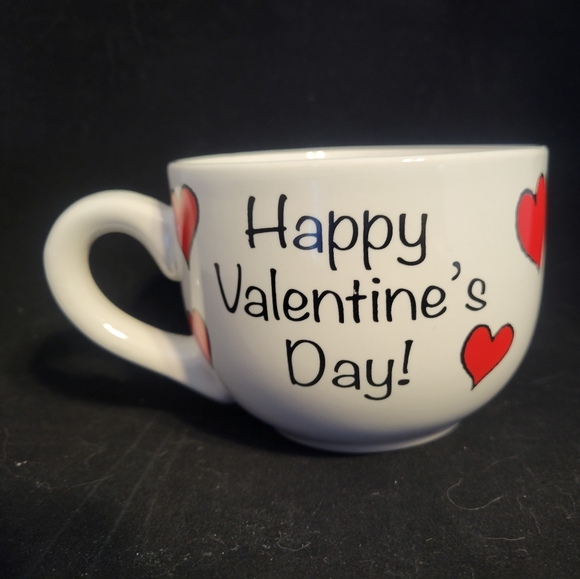 Snoopy Peanuts Happy Valentines Day Hearts Coffee Cup Oversize Mug 2015 - Picture 3 of 8